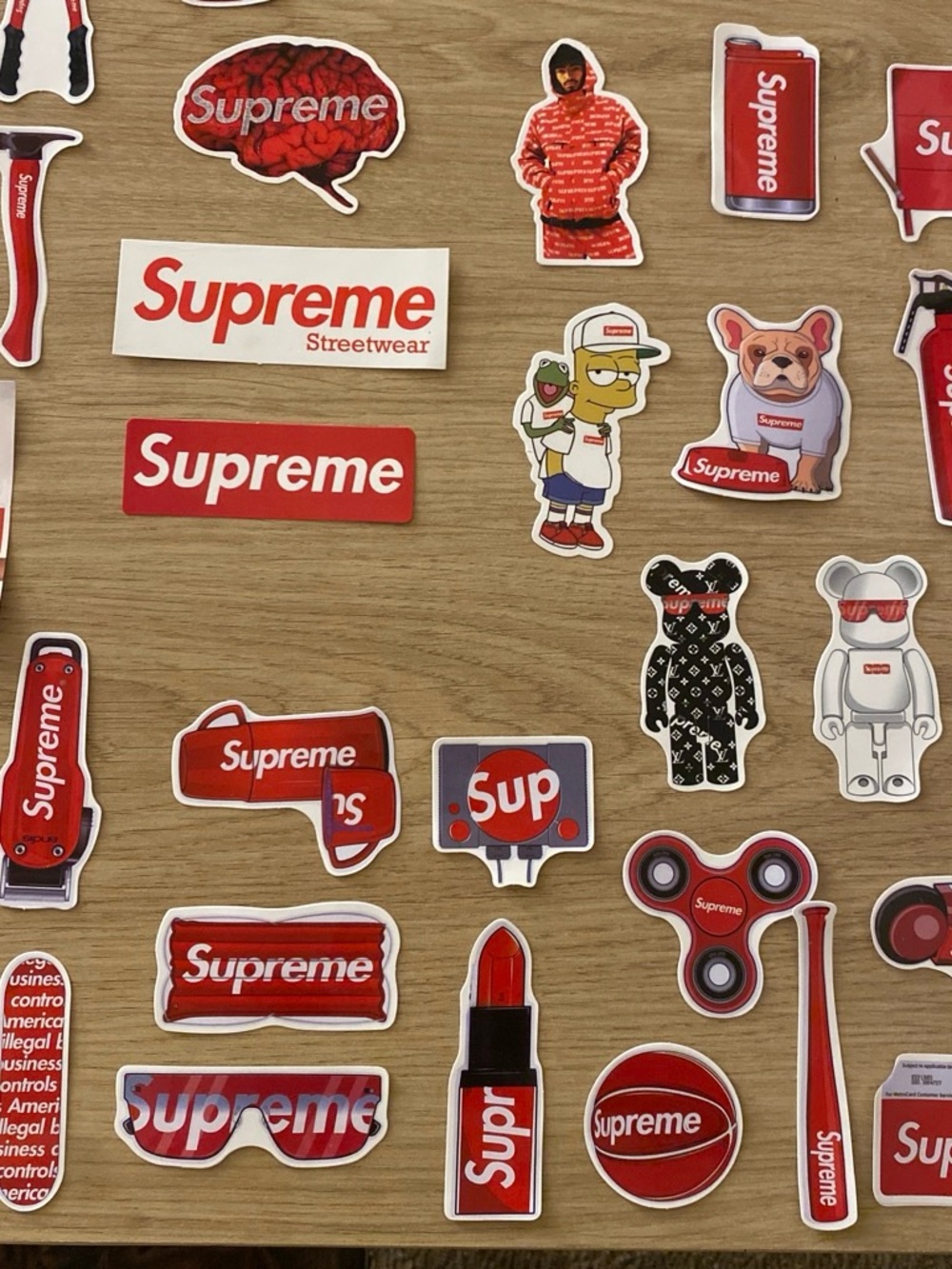 Supreme Stickers